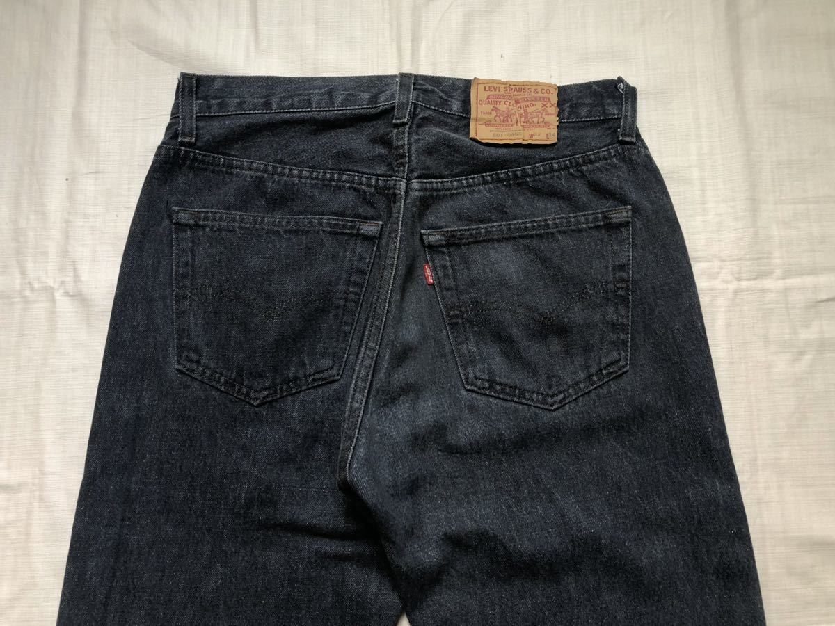内股シングル 0 80s 先染めブラック リーバイス Levi