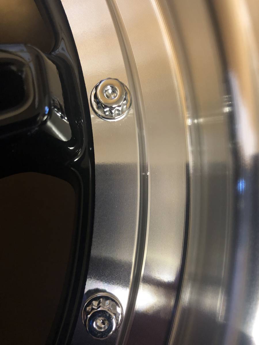 旧車系デザインホイール 暴走族 街道レーサー 15×5.5J・＋35・PCD100