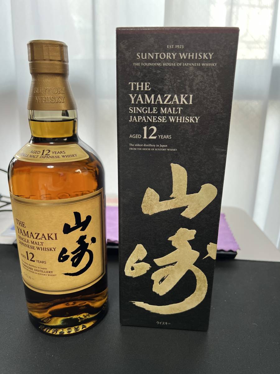 サントリー 山崎 12年 ピュアモルト 750ml 未開封 サントリー