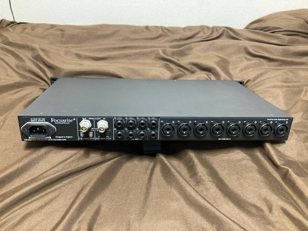 中古 Focusrite フォーカスライト OctoPre MKⅡ Dynamic マイク