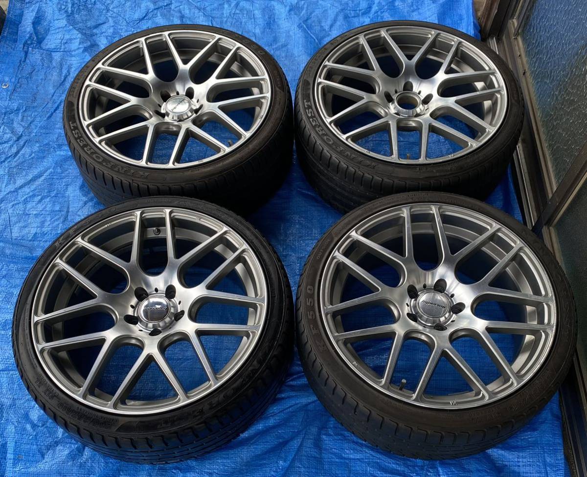 ハイペイオン19インチホイールタイヤセット 車・バイク・自転車
