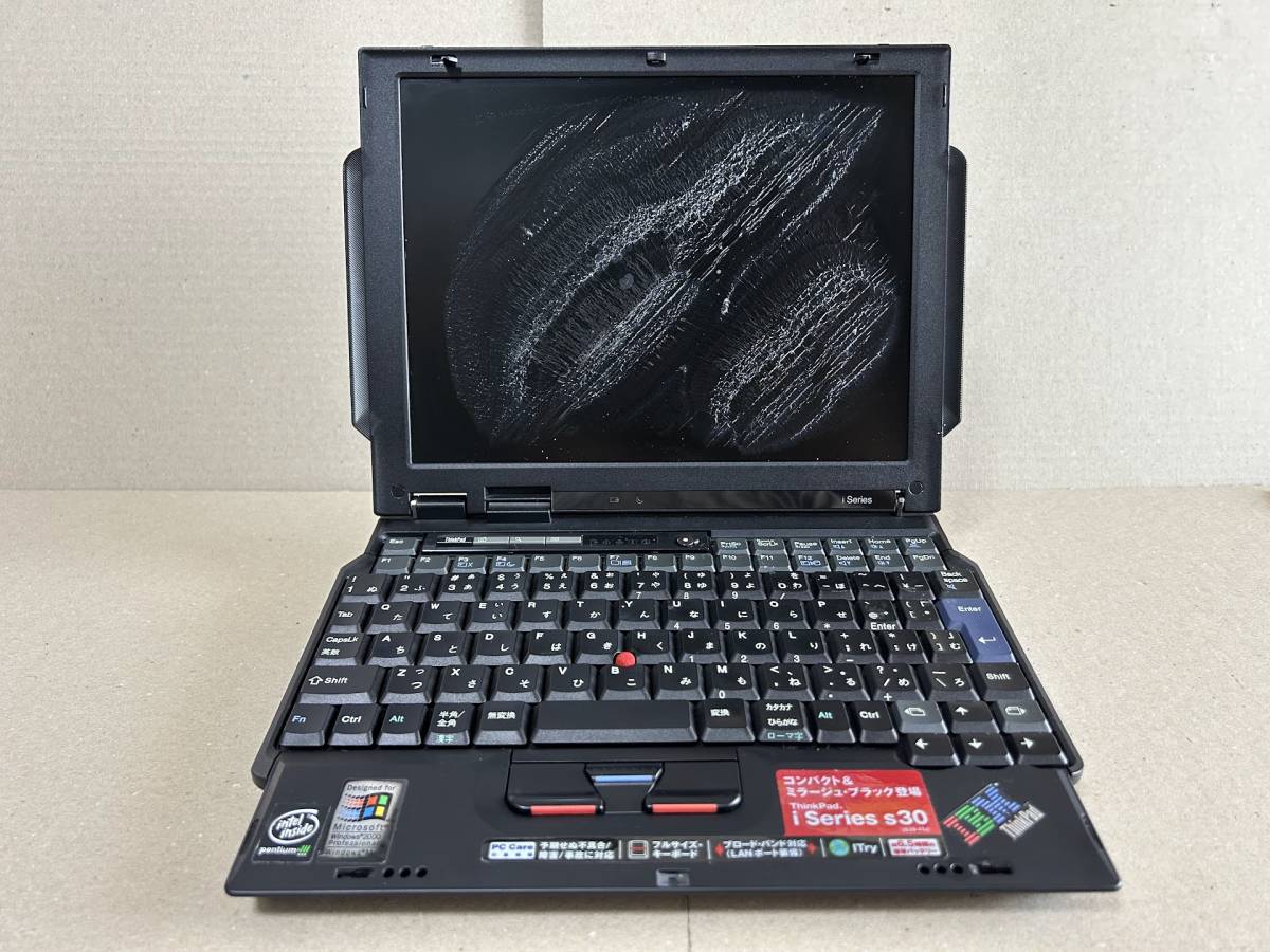 IBM ThinkPad s30 2639-R5J 電源不通 BIOS動作未確認
