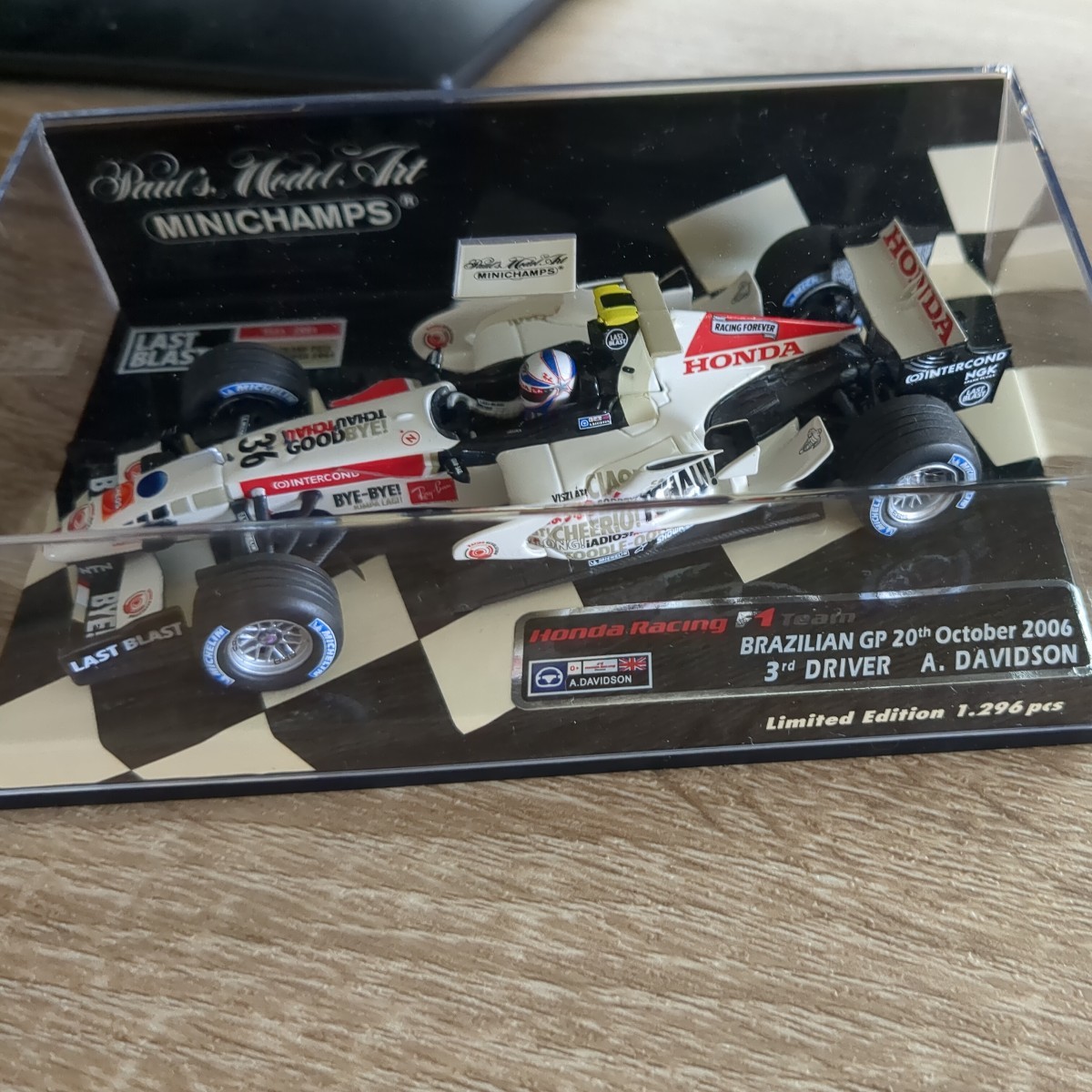 Honda F1 Minichamps 1:43 1⁄43 Racing - | Team Car Scale Button BAR 