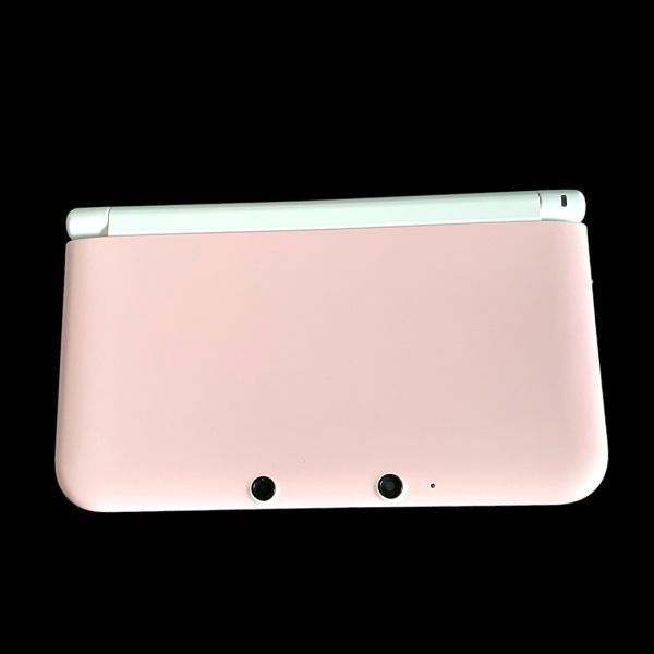 ニンテンドー 3DSLL ピンク×ホワイト 本体 タッチペン 動作確認済 初期