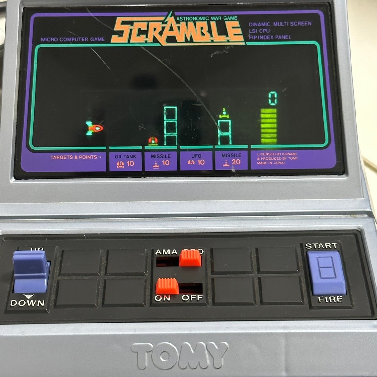 G-031 昭和レトロゲーム機2台セット SCRAMBLE スクランブル /FRISKYTOM 