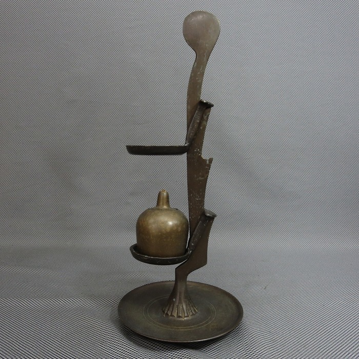 Yahoo!オークション 古い燭台 キャンドルスタンド.燈火器.李朝.古美術