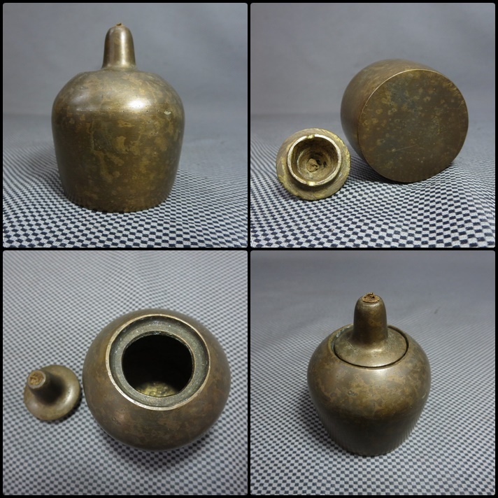燈火器 燭台 灯明器 油壷 ランタン 照明 時代 アンティーク 古道具 灯火器、燭台、懐中燭台 ◇古銅 李朝 灯火器 燭台 灯篭 古民具 ◇時代