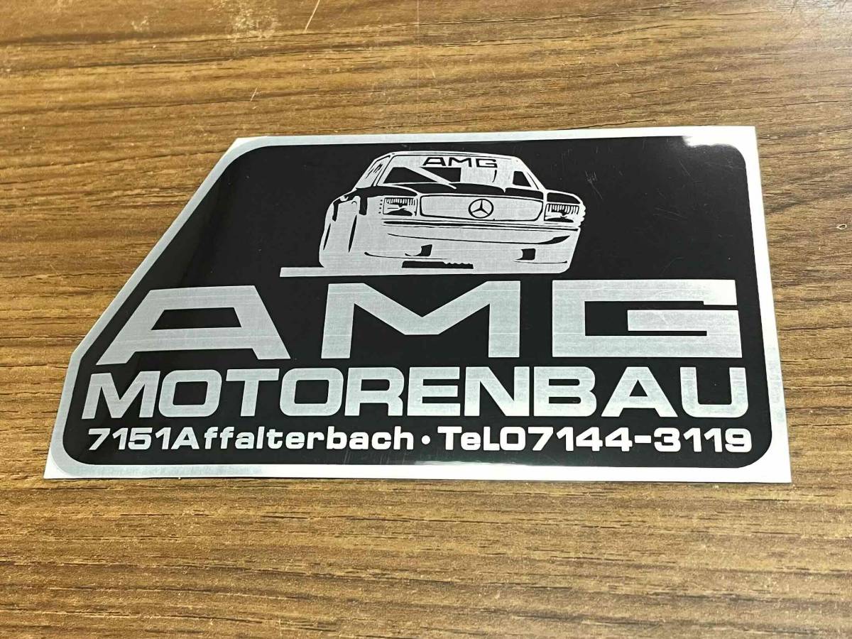 貴重 旧ロゴ 美品 AMG ステッカー デカール メルセデス ベンツ R107