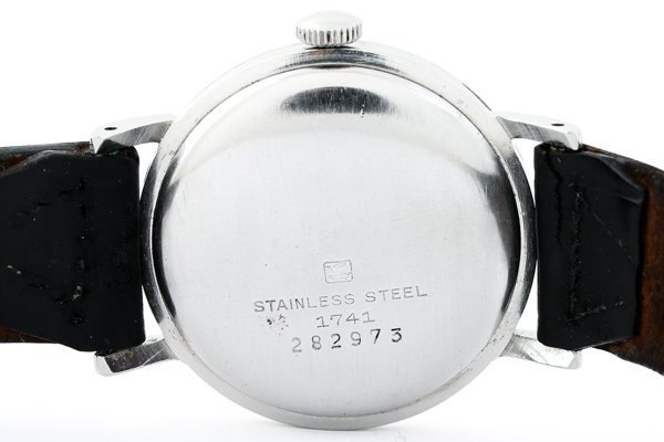 SEIKO セイコー 1741 Sマーク 手巻 スモセコ アイボリー文字盤 メンズ 