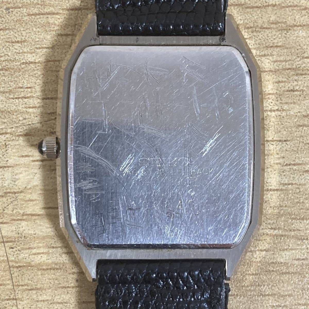 SEIKO セイコー QUARTZ クォーツ DOLCE ドルチェ 6030-5390 QZ 3針 