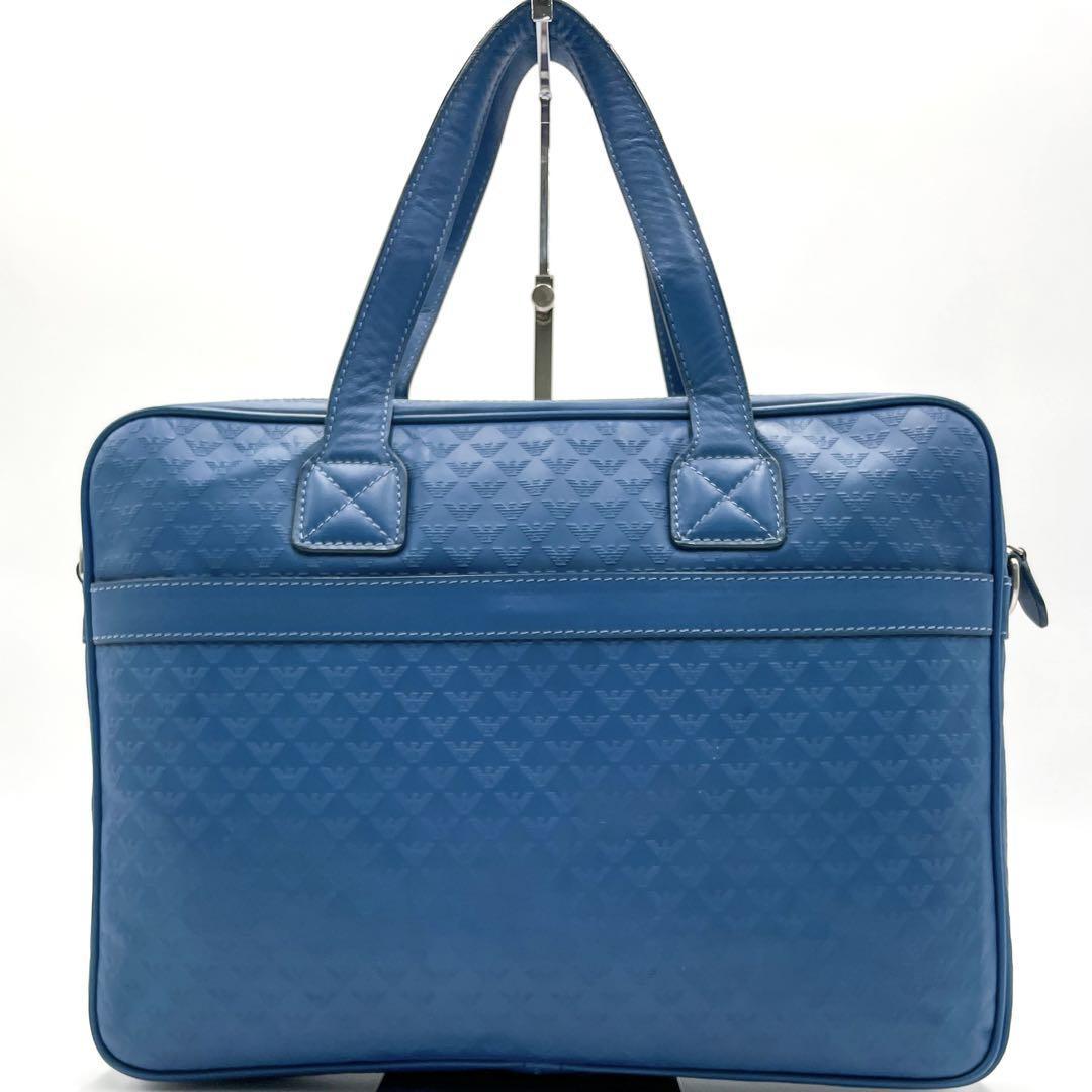 アルマーニ ビジネスバッグ A4対応 1円○美品○ EMPORIO ARMANI 