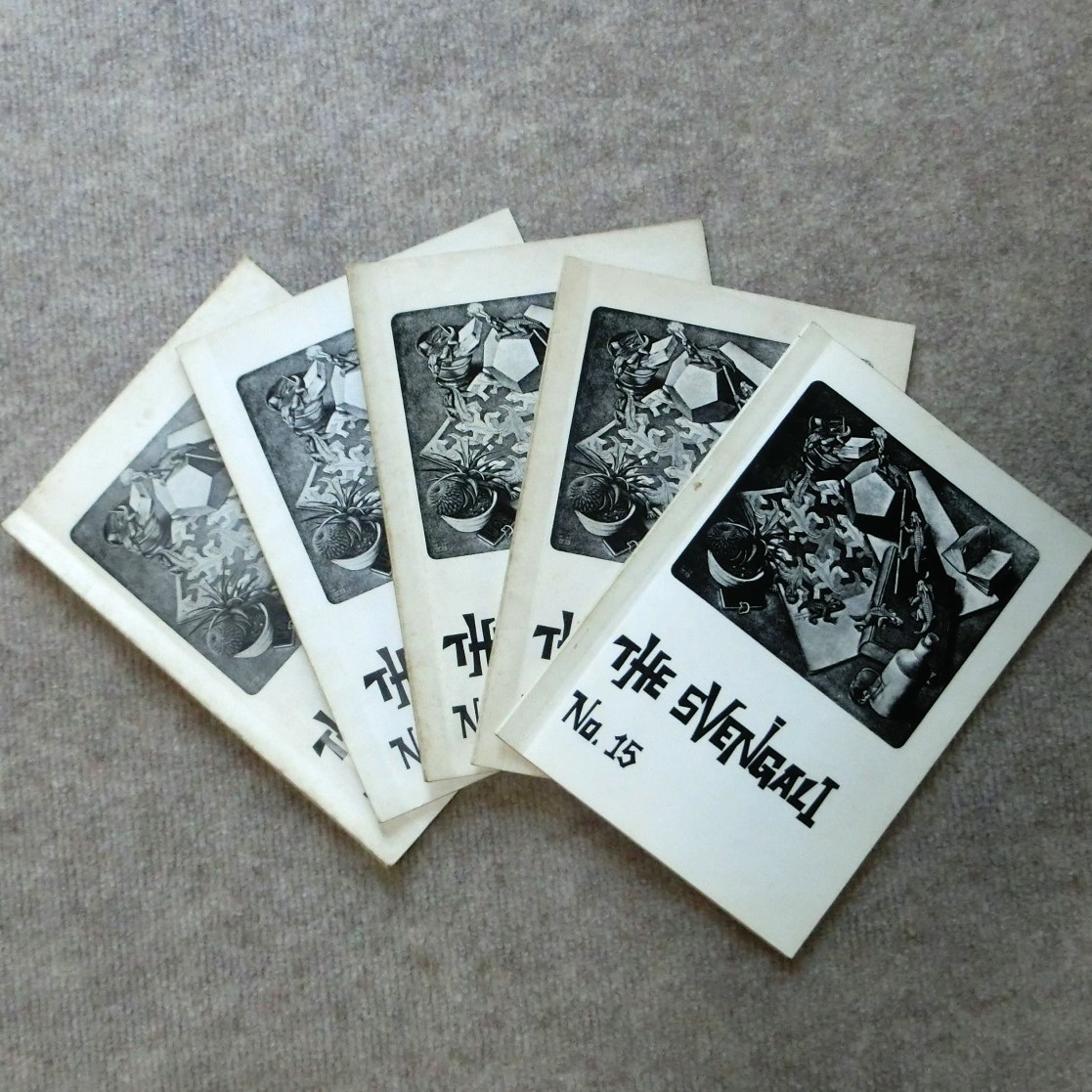THE SVENGALI　No.16～No.26　11巻　大阪奇術愛好会発行 The Suvengali Vol.3 No.11号～No.15号 （大阪奇術愛好会・IBM大阪