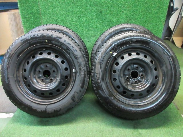 スチール 16インチ 16x7J PCD114.3 +? 5H ブリヂストン VRX3 215/60R16