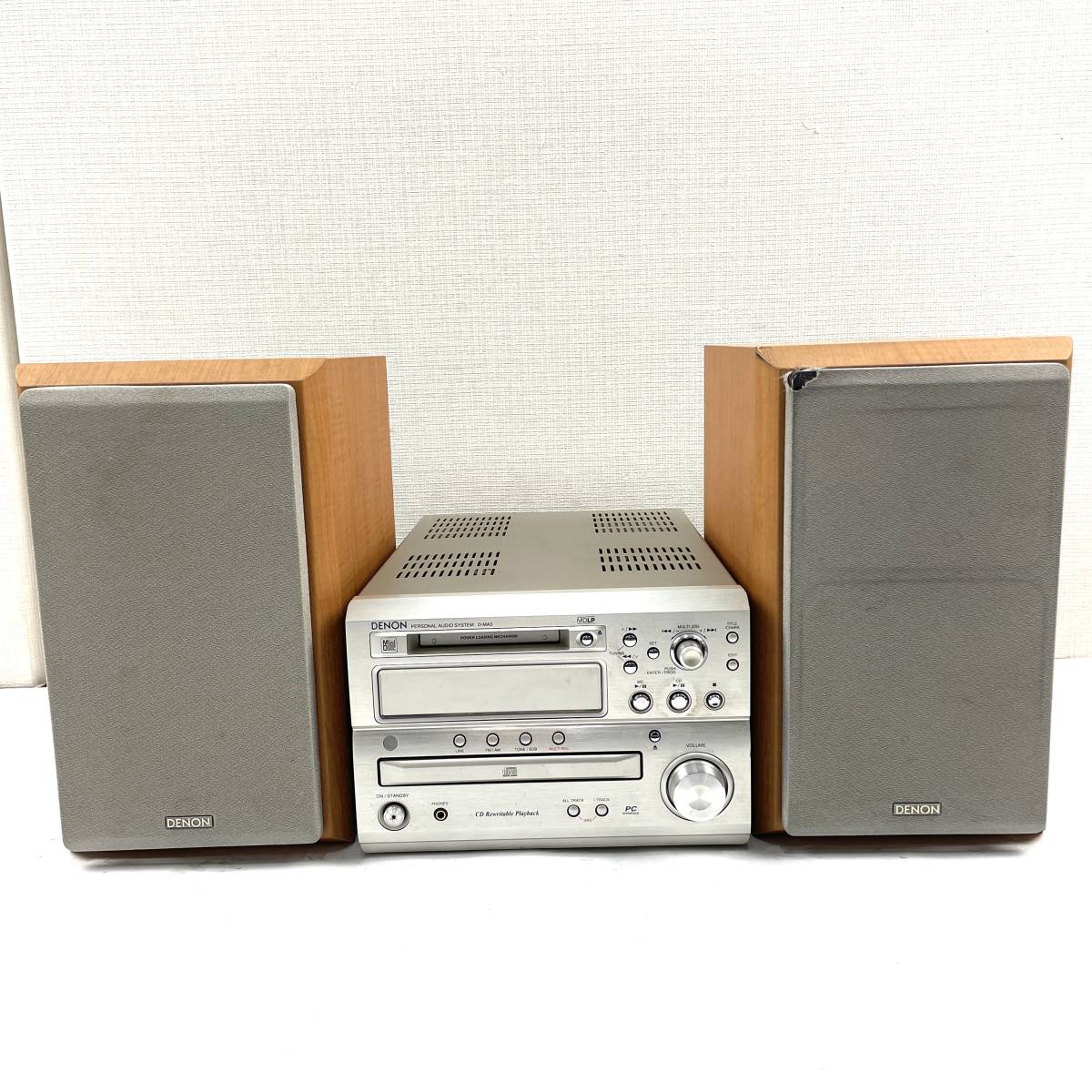 DENON MD/CDコンポ D-MA3 USC-MA3 デノン【現状販売品】北2 MDコンポ