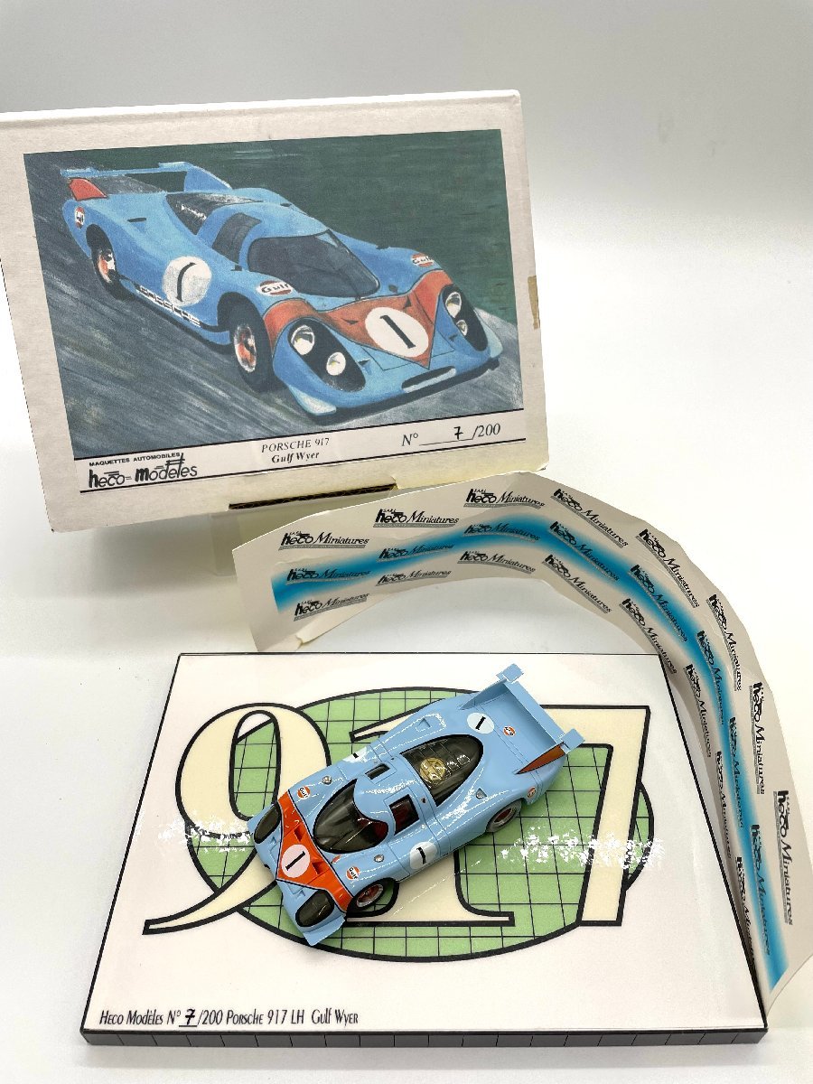 △HECO MINIATURES PORSCHE 917 1/43 1号車 1969
