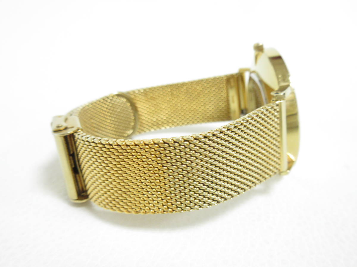 11455◇【SALE】knot ノット 腕時計 SSケース メッシュベルト CS-36