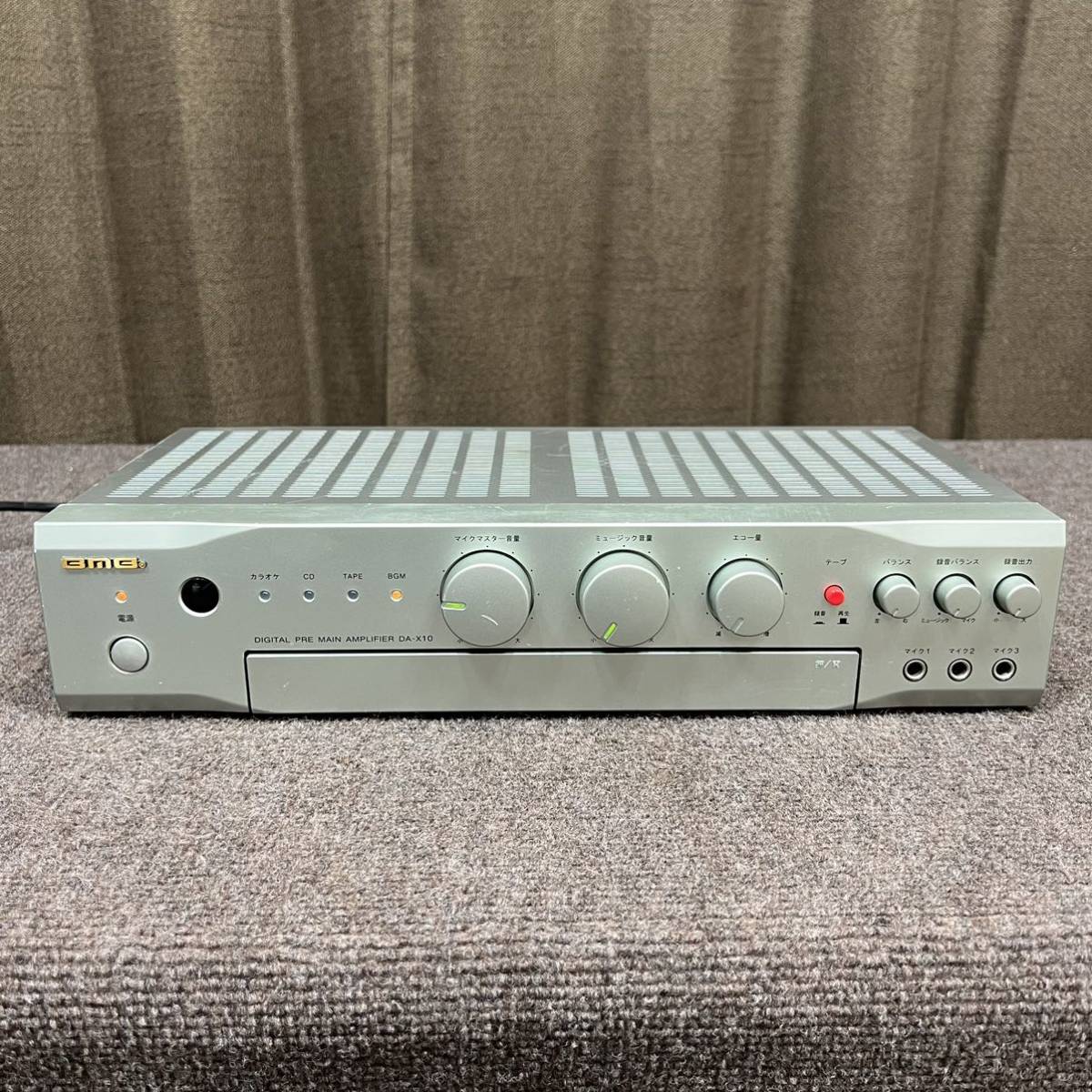 BMB DA-X10 音出し動作確認済み 現状渡し ミキシングアンプ DA 