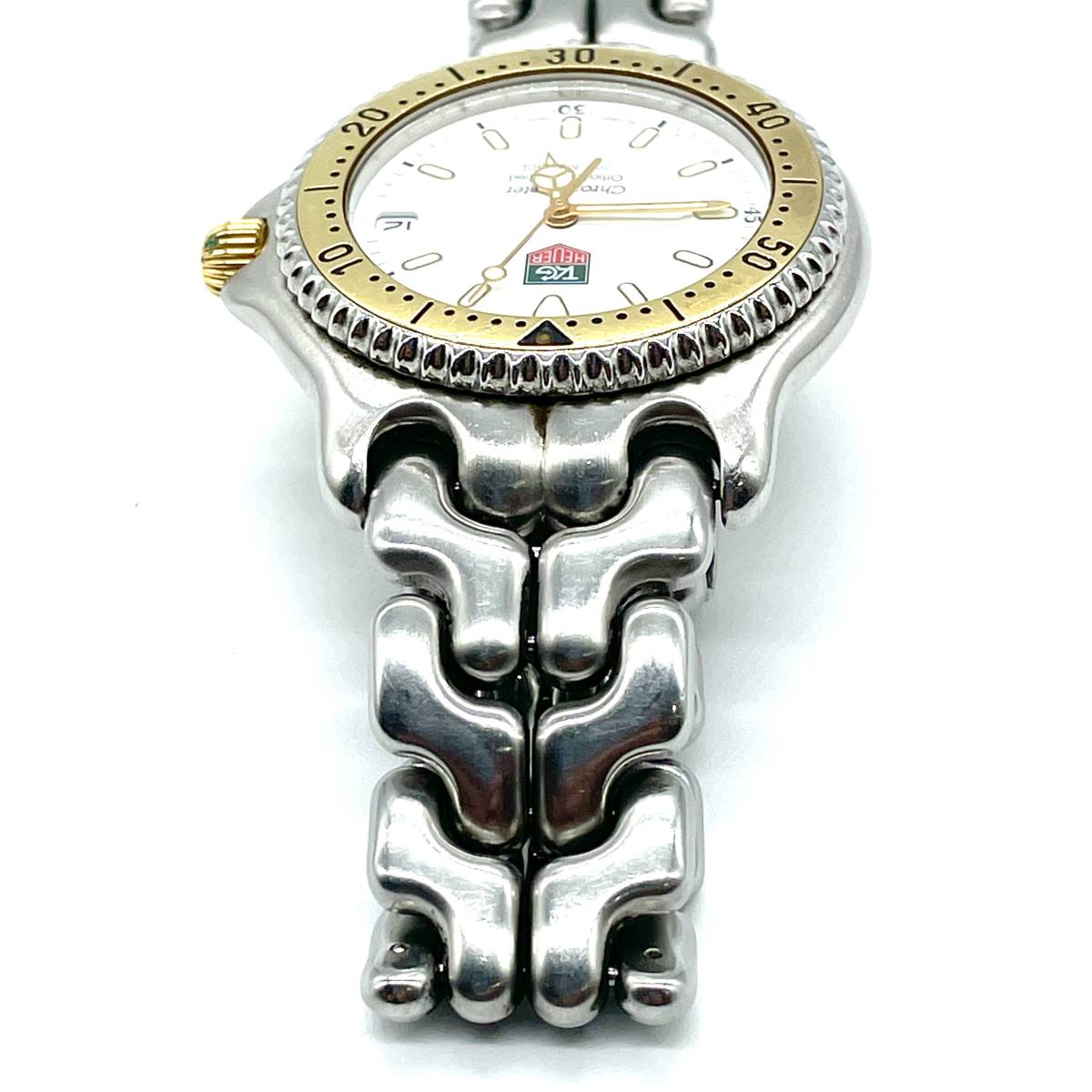 【ジャンク】タグ・ホイヤー 1円スタート】ジャンク TAG HEUER タグホイヤー Cell セル Chronometer
