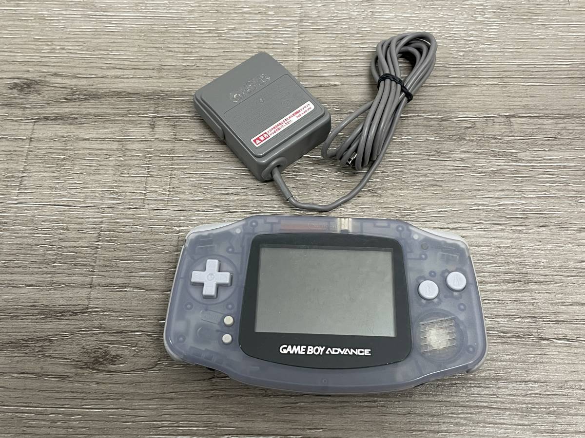 ☆ GBA ☆ ゲームボーイアドバンス ミルキーブルー 動作品 状態良好 本体 のみ Nintendo GAMEBOY ADVANCE 任天堂 1608