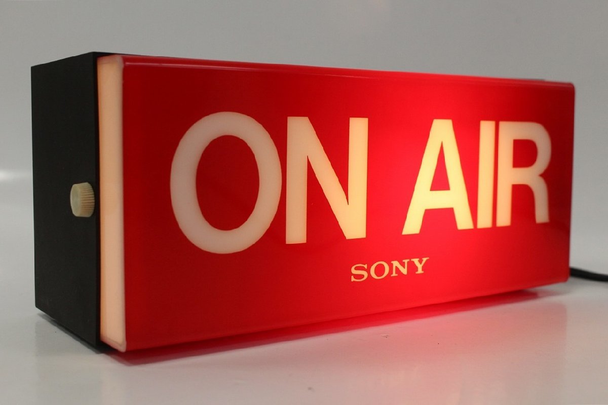 希少 SONY ソニー　スタジオ ON AIR ライト 非売品　レトロ 希少 SONY ソニー スタジオ ON AIR ライト 非売品 レトロ 希少 SONY