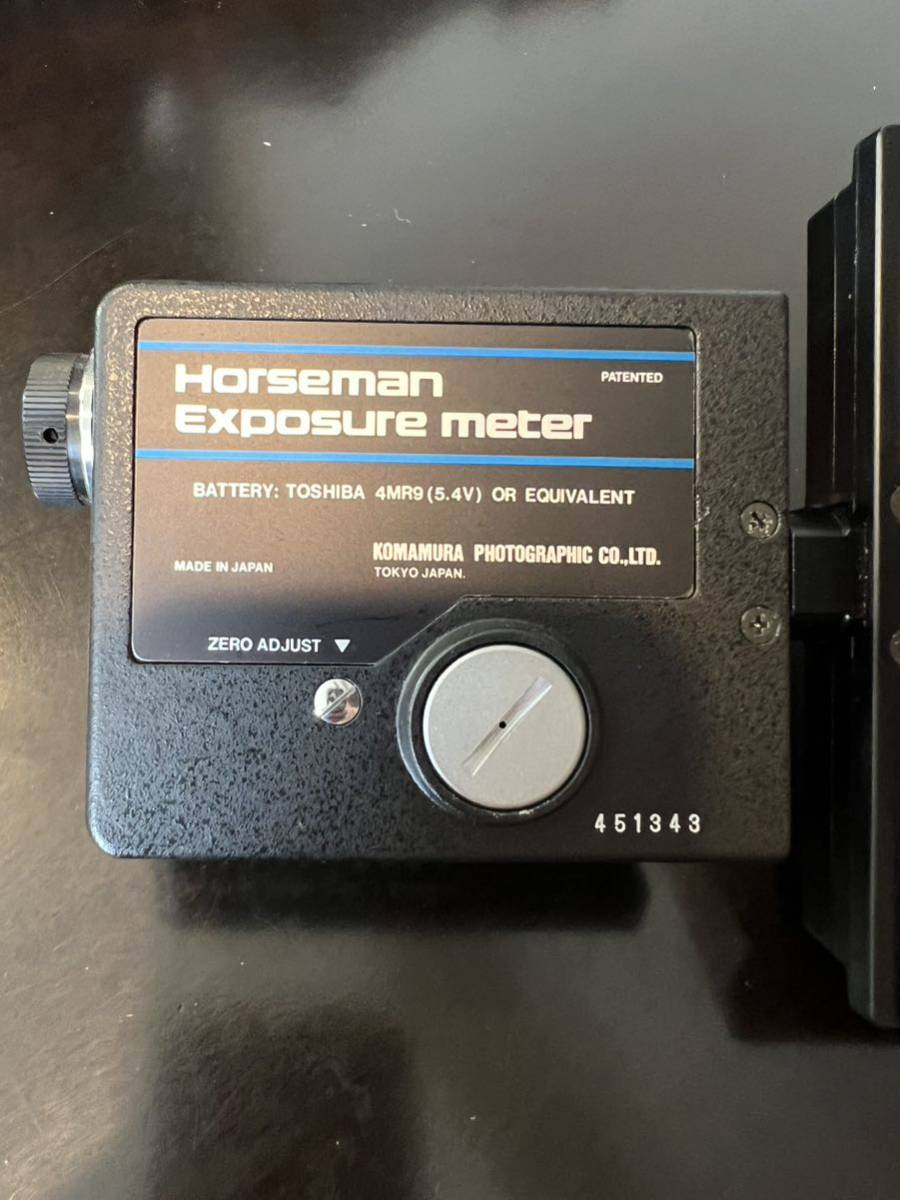 Horseman Exposure meter 45 ケース付 露出計 ホースマン HORSEMAN exposure meter 45 露出計
