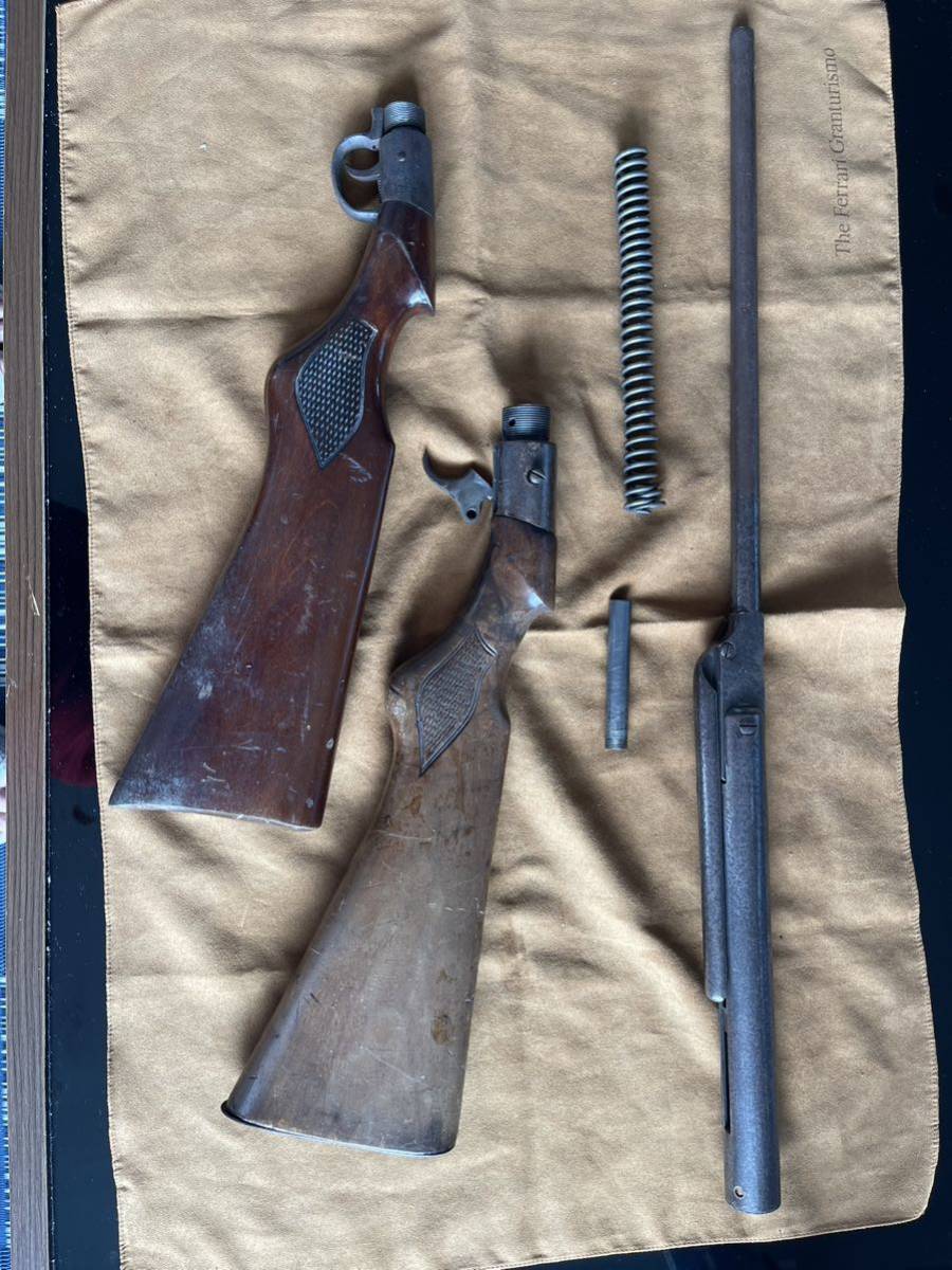 中折れ 空気銃 アンティーク 骨董品昭和レトロ 中折れ 空気銃 モデル