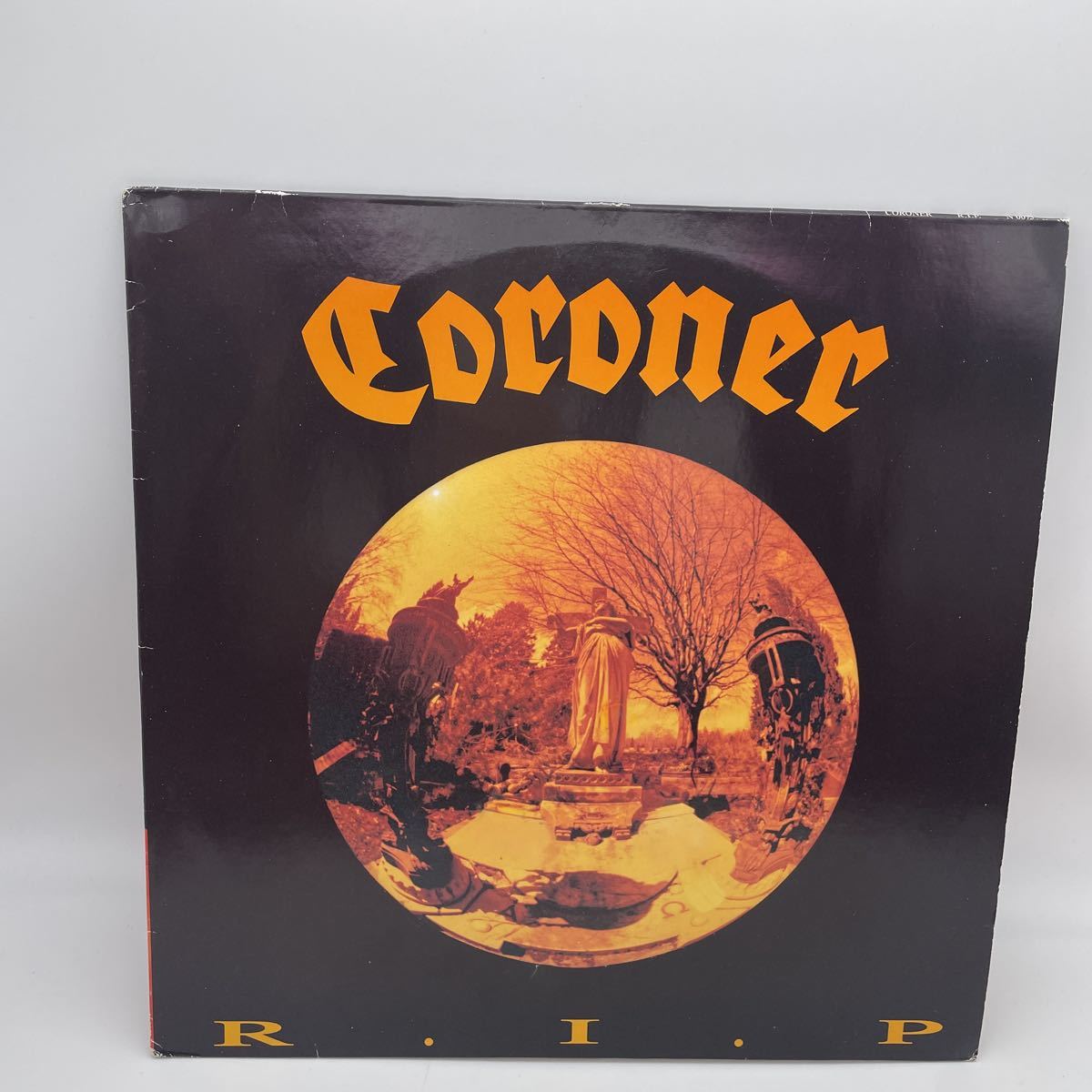 ドイツ盤】コロナー /Coroner/R.I.P/レコード/LP/87年作/スイス
