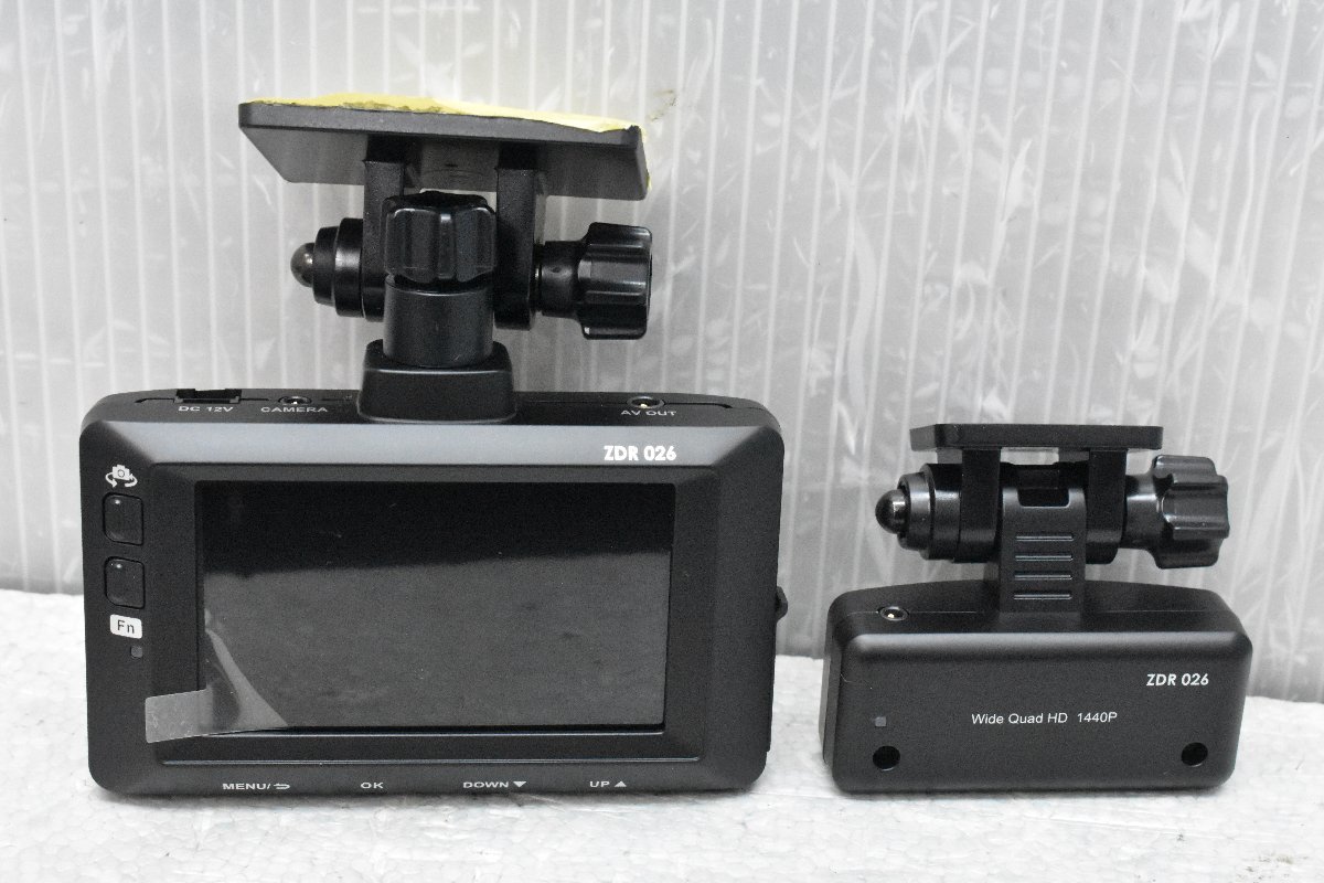 コムテック ZDR 026ドライブレコーダー前後カメラ (127) 楽天市場