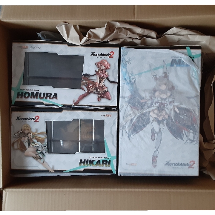 未使用 国内正規品 3体セット ゼノブレイド2 ホムラ ヒカリ ニア  