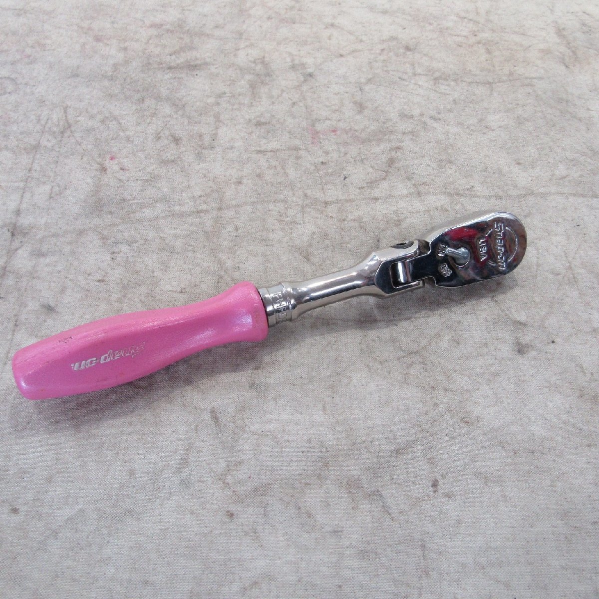 【中古Bランク】Snap-on スナップオン 3/8 (9.5mm) フレックスヘッドラチェットFHFD80A