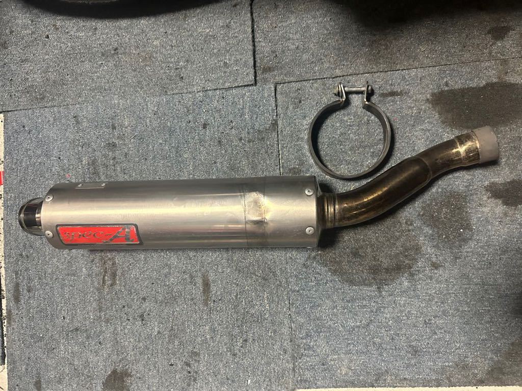 ヤマモトレーシング　SPEC-A スリップオンマフラー　CBR250R(2014)MC41後期用　チタンサイレンサー