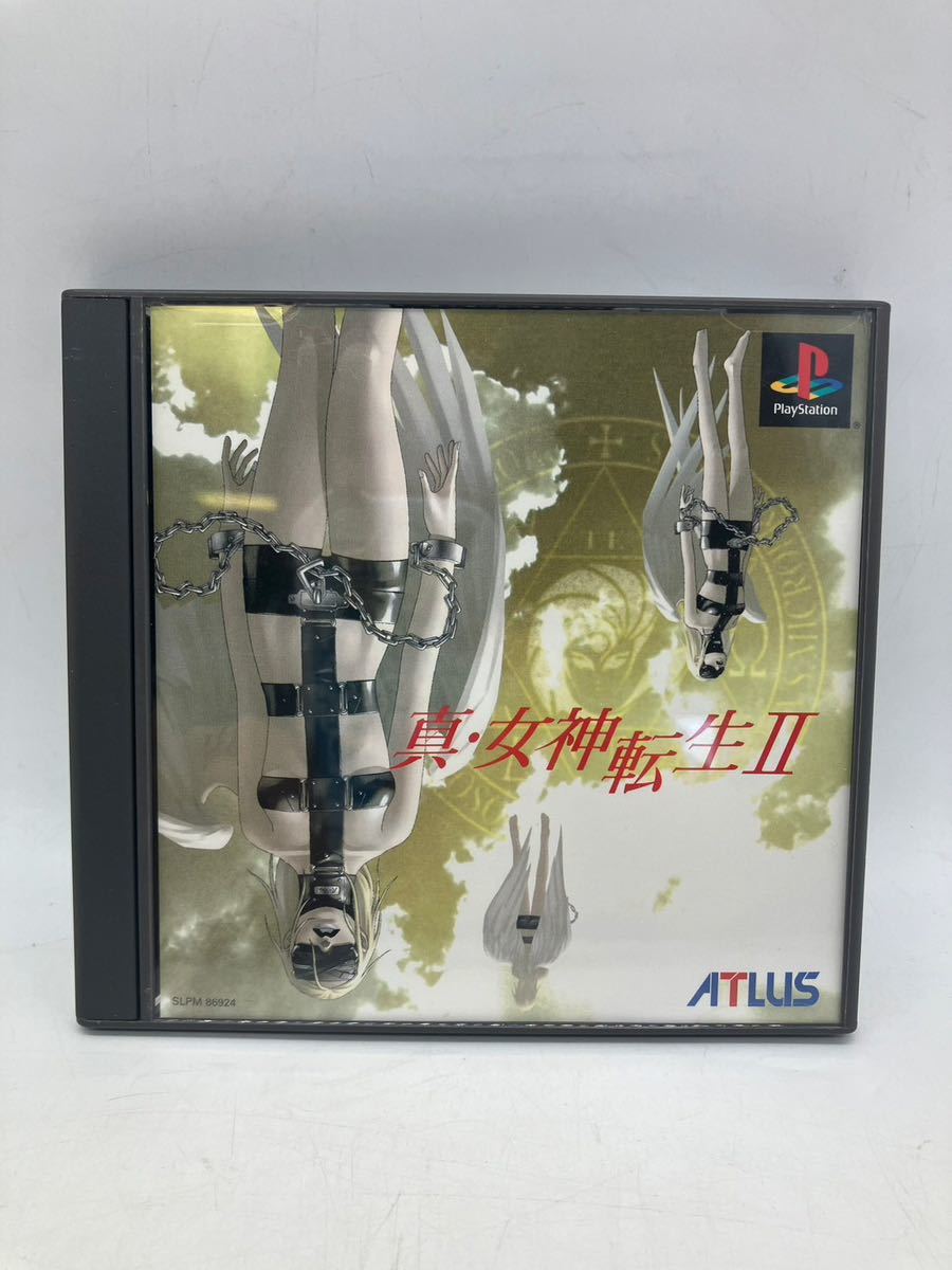 PS 真・女神転生Ⅱ 販促ポスター◇プレイステーション アトラス 金子一
