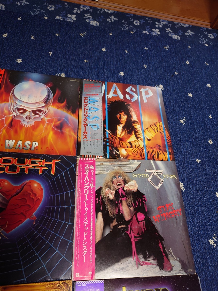 LP 洋楽 ハードロック レコード HARD ロック 9枚 ROCK 9枚セット