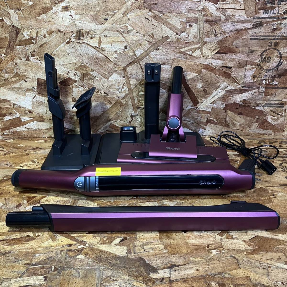 ☆1円〜 SHARK シャーク EUO POWER CS200JRD 掃除機 スティック 