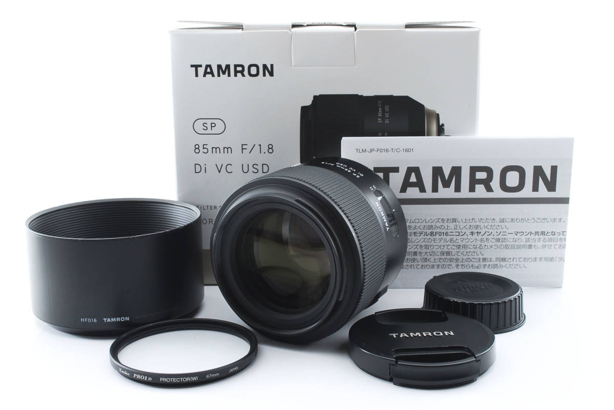 ☆良品☆ TAMRON タムロン SP 85mm F1.8 Di VC USD ニコン用 #3222 