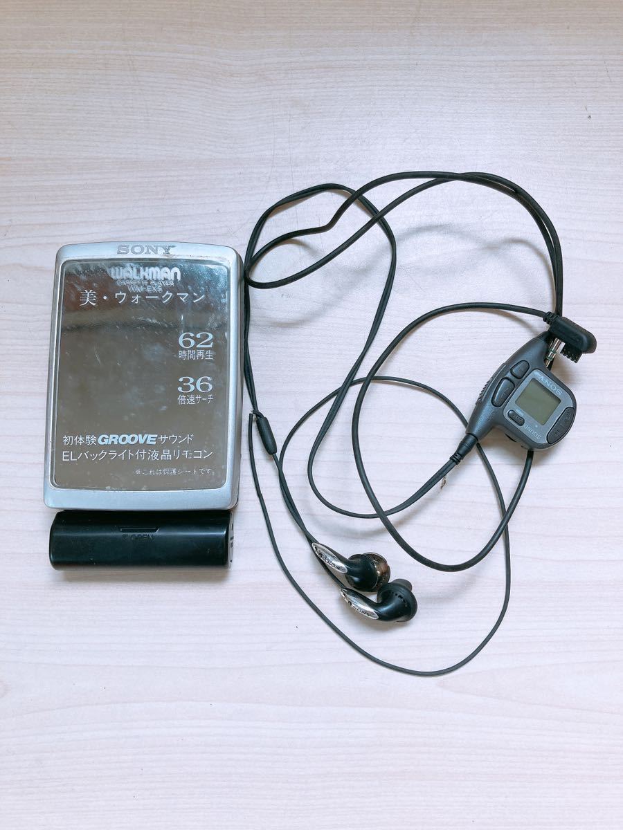 SONY WM-EX5 ソニー walkman カセットプレーヤー 美ウォークマン◆ソニーウォークマン カセットテープ SONY 現状品 中古品