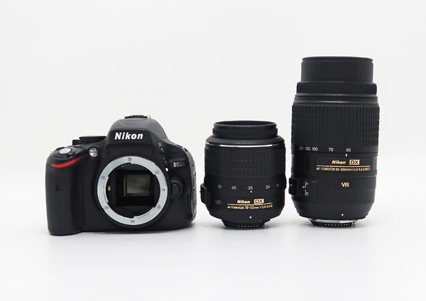 Nikon ニコン 一眼レフ D5100 ダブルズームキット デジタル カメラ