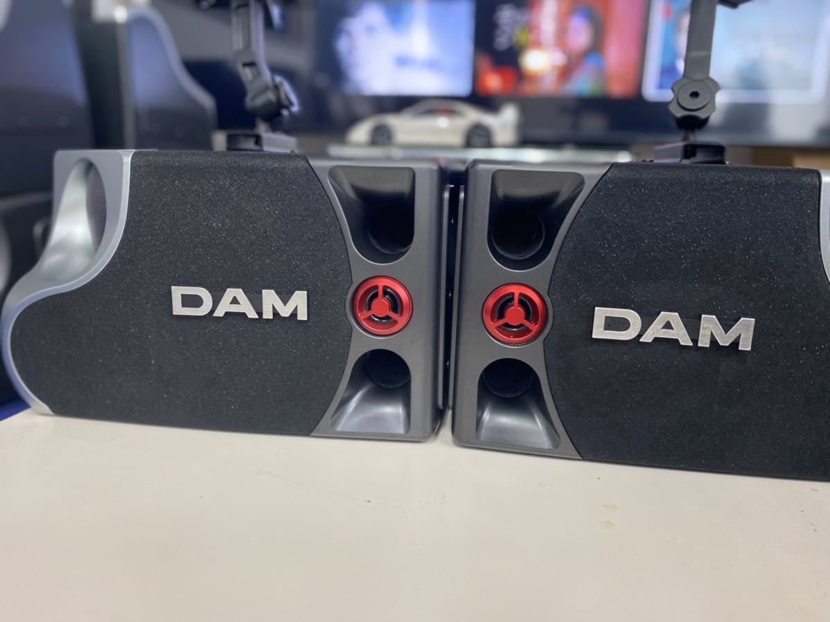 DAM ダム カラオケスピーカー DDS-65 セット DAMカラオケスピーカー