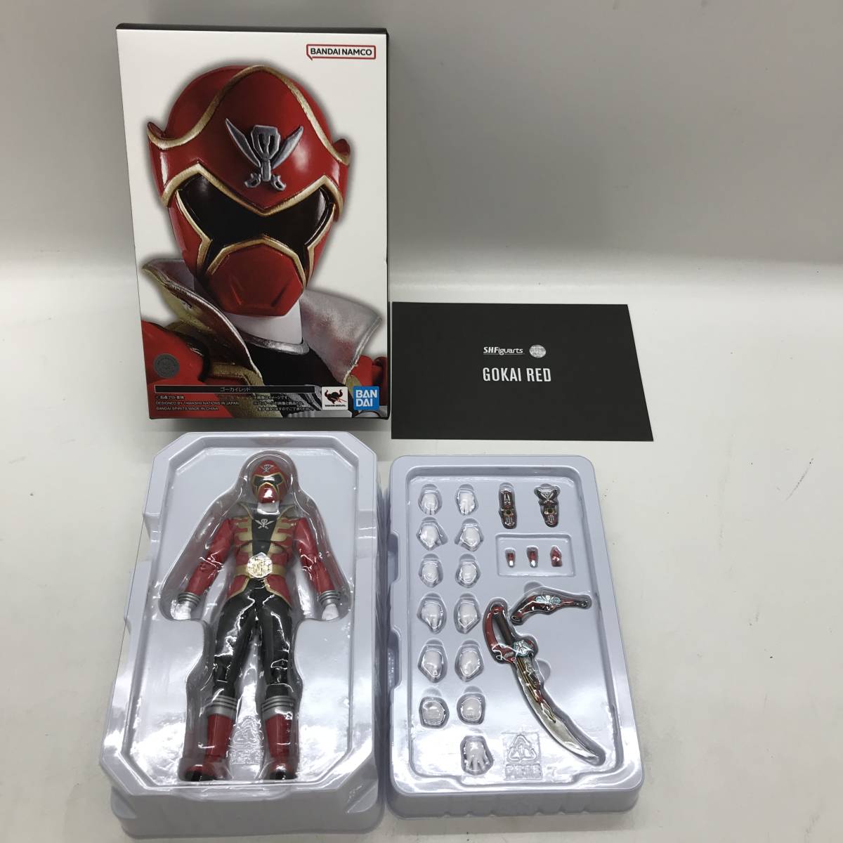 1円 S.H.フィギュアーツ 海賊戦隊ゴーカイジャー ゴーカイレッド 