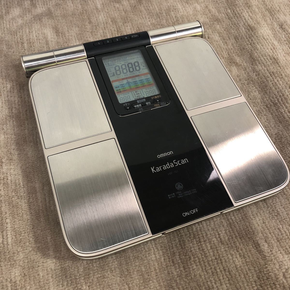 BK色 ダイエット・健康 オムロン 体脂肪計体組成計 HBF-702T BK色 ダイエット・健康 オムロン 体脂肪計体組成計 HBF-702T
