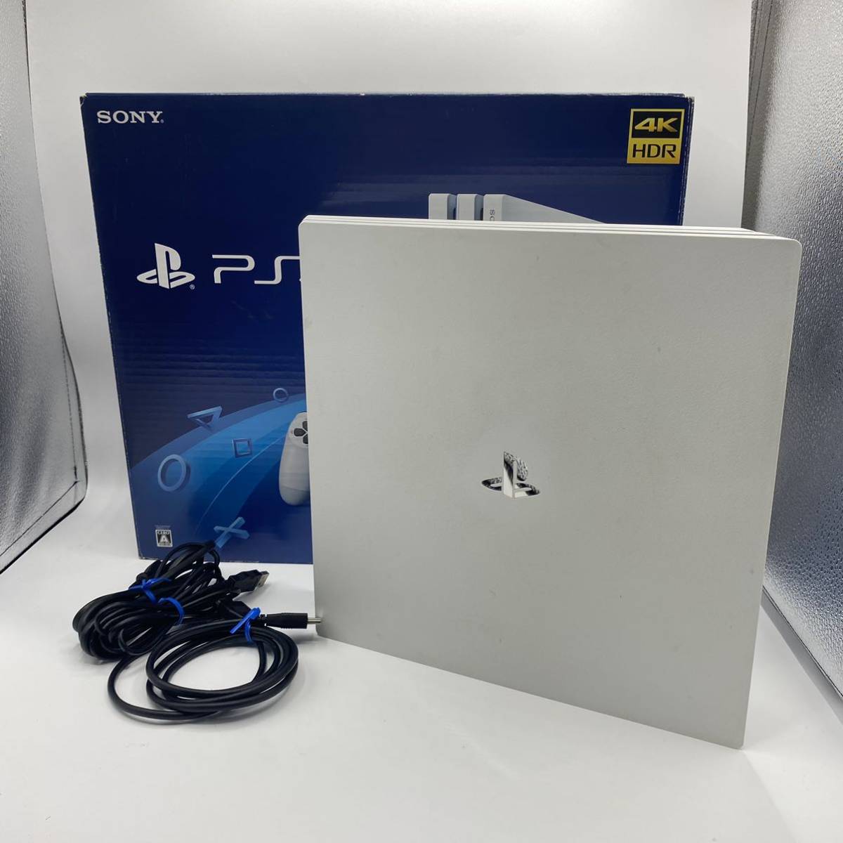 PS4 pro 本体 cuh-7200b グレイシャーホワイト 1TB プレイステーション