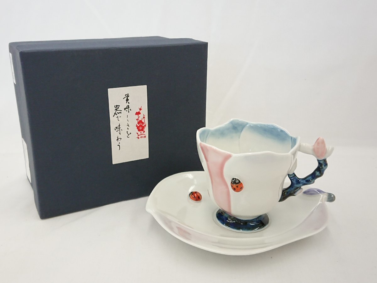 新作登場，定番人気 品 CERASAGE セラサージュ 波佐見焼 林九郎窯 木蓮 カップ&ソーサー コーヒー 珈琲碗皿 てんとう虫 他商品と同梱歓迎(コーヒー、ティー兼用)｜売買されたオークション情報、yahooの商品情報 茶器