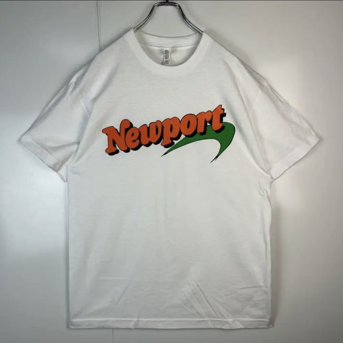 newport ニューポートTシャツ イエローバックス 着用 大判 アート 90s マルボロ 企業 野村訓市 Budweiser the apartment RAP tee 映画 
