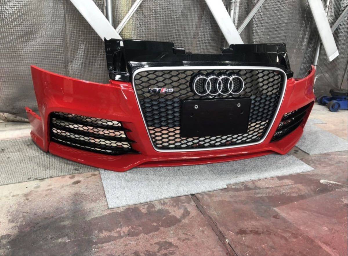 Audi 純正 フロントバンパー TT 前期 アウディ】audi tt 8j RS 純正フロントバンパー&グリルセット