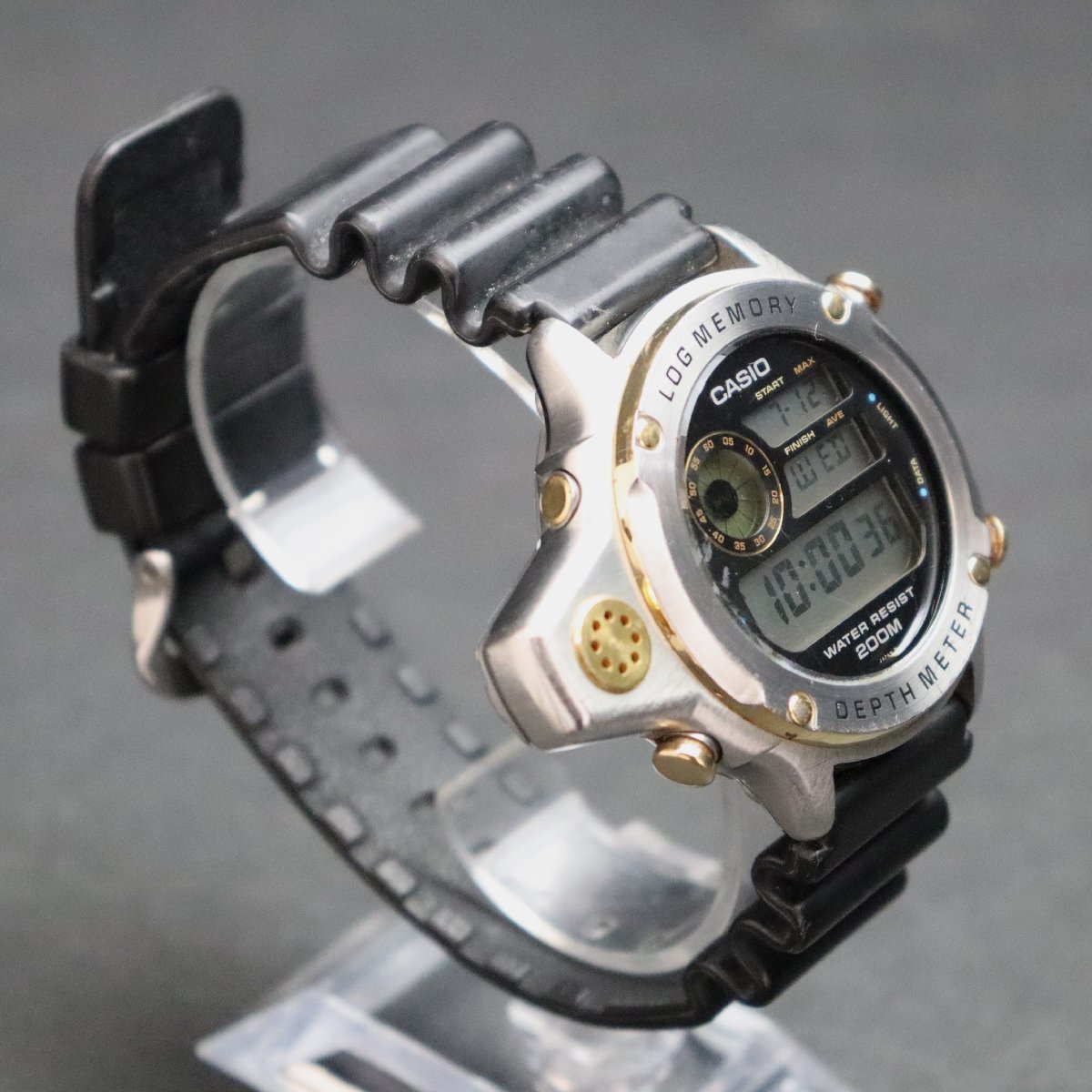 ☆カシオ ログメモリー デプスメーター DEP-500 200M ダイバーズ 