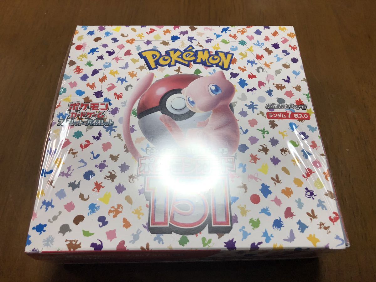 シュリンク付き】ポケモンカード151☆1BOX☆未開封品 【公式通販】