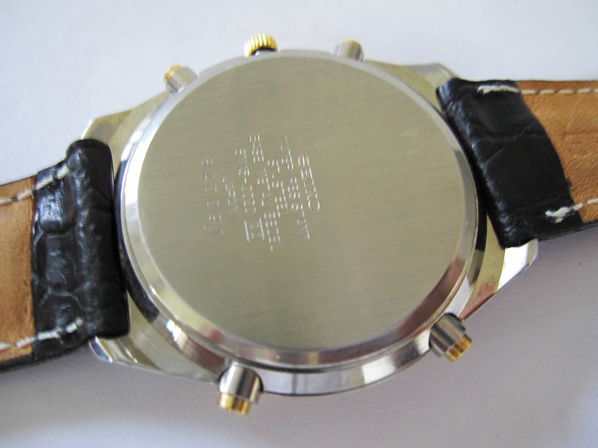YT-NO23-6①3】SEIKO/セイコー 6M15-0020 World Timer、ワールド 