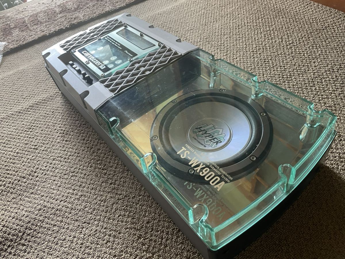 【極美品】 TS-WX900A パワード サブ ウーファー カロッツェリア TS-WX900A ウーハー TS-WX900A カロッツェリア carrozzeria パワード