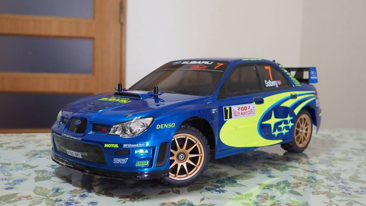 1/10 タミヤ TL-01 インプレッサ WRC GC8 4WD メカ付き タミヤ TL-01シャシー インプレッサWRX 完成品（電動） 田宮模型