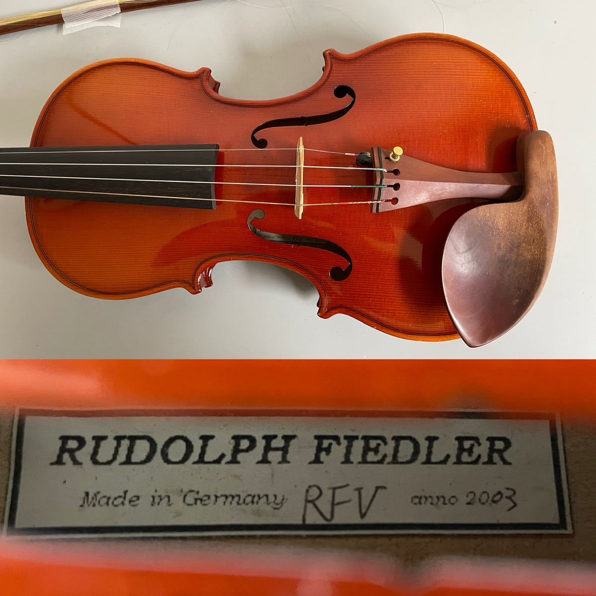 バイオリン ルドルフ・フィドラー Fiedler FIEDLER Rudolph RUDOLPH 4